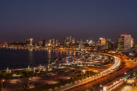 Luanda City at Night